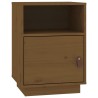 Table de chevet Marron miel 40x34x55 cm Bois de pin massif 623651623651