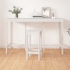 Table de bar Blanc 180x80x110 cm Bois massif de pin 623654623654