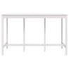 Table de bar Blanc 180x80x110 cm Bois massif de pin 623654623654