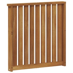 Accoudoirs 2 pcs Marron 60 x 6 x 61 cm Bois d'ingénierie 623663623663