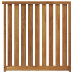 Accoudoirs 2 pcs Marron 60 x 6 x 61 cm Bois d'ingénierie 623663623663