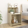 Tables de chevet 2 pcs Chêne sonoma 40x35x60 cm Aggloméré 623666623666