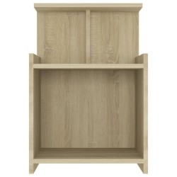 Tables de chevet 2 pcs Chêne sonoma 40x35x60 cm Aggloméré 623666623666
