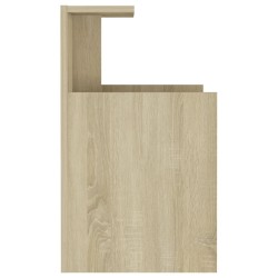 Tables de chevet 2 pcs Chêne sonoma 40x35x60 cm Aggloméré 623666623666