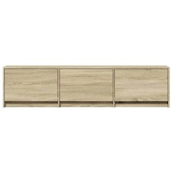 Meuble TV avec LED Sonoma 165 x 34 x 40 cm Bois d'ingénierie 623672623672