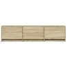 Meuble TV avec LED Sonoma 165 x 34 x 40 cm Bois d'ingénierie 623672623672