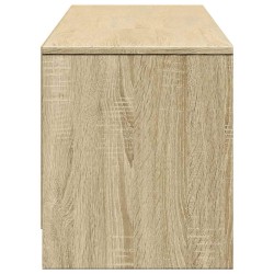 Meuble TV avec LED Sonoma 165 x 34 x 40 cm Bois d'ingénierie 623672623672
