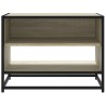 Meuble TV chêne sonoma 61x40x46 cm bois d'ingénierie et métal 623673623673