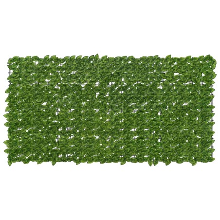 Écran de balcon avec feuilles Vert et jaune 200 x 100 cm 623676623676
