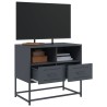 Meuble TV anthracite 68x39x60,5 cm acier 623680623680