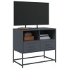 Meuble TV anthracite 68x39x60,5 cm acier 623680623680