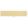 Écran de balcon Beige 120x600 cm PEHD 623681623681
