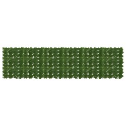 Écran de balcon avec feuilles Vert 300 x 75 cm 623682623682