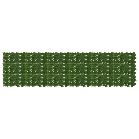 Écran de balcon avec feuilles Vert 300 x 75 cm 623682623682