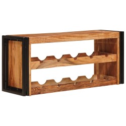 Étagère à vin Marron 100 x 45 x 33 cm Bois d'Acacia Massif 623683623683