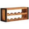 Étagère à vin Marron 100 x 45 x 33 cm Bois d'Acacia Massif 623683623683