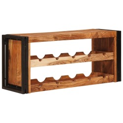 Étagère à vin Marron 100 x 45 x 33 cm Bois d'Acacia Massif 623683623683