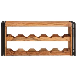 Étagère à vin Marron 100 x 45 x 33 cm Bois d'Acacia Massif 623683623683