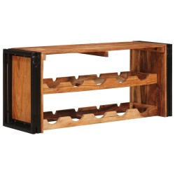 Étagère à vin Marron 100 x 45 x 33 cm Bois d'Acacia Massif 623683623683