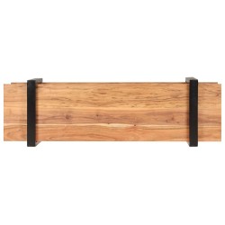 Meuble TV 130x40x40 cm Bois d'acacia solide 623685623685