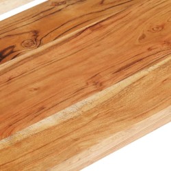 Meuble TV 130x40x40 cm Bois d'acacia solide 623685623685