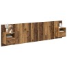 Tête de lit avec armoire 3 pcs Bois Ancien Bois d'ingénierie 623688623688