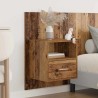 Tête de lit avec armoire 3 pcs Bois Ancien Bois d'ingénierie 623688623688