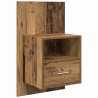 Tête de lit avec armoire 3 pcs Bois Ancien Bois d'ingénierie 623688623688