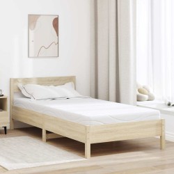 Matelas Blanc 100 x 200 cm Tissu jacquard 623695623695
