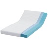 Matelas Blanc 100 x 200 cm Tissu jacquard 623695623695