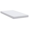 Matelas Blanc 100 x 200 cm Tissu jacquard 623695623695