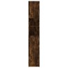 Armoire de bain Chêne fumé 32x25,5x190 cm Bois d'ingénierie 623698623698