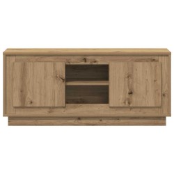 Meuble TV 102 x 35 x 45 cm Chêne artisanal Bois d'ingénierie 623705623705