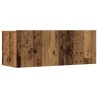 Ensemble de meuble TV mural 7 pcs vieux bois bois d'ingénierie 623711623711