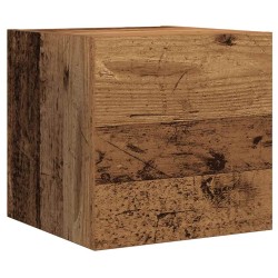 Ensemble de meuble TV mural 7 pcs vieux bois bois d'ingénierie 623711623711
