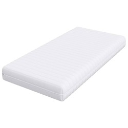 Matelas Blanc 90 x 200 cm Ressort ensaché 623712623712