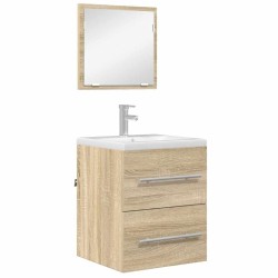 Ensemble de mobilier de salle de bain Marron 41 x 38,5 x 48 cm 623716623716
