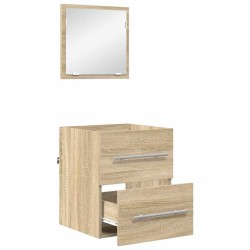 Ensemble de mobilier de salle de bain Marron 41 x 38,5 x 48 cm 623716623716