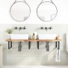 Dessus de meuble de salle de bain non traité bois d'acacia 623718623718