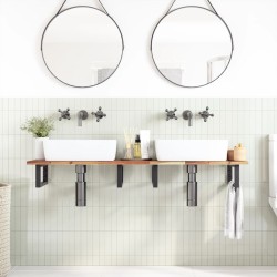 Dessus de meuble de salle de bain finition à l'huile 160x40x2cm 623719623719