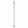 Crédence de cuisine 2 pcs Noir 120 x 50 cm verre trempé 623721623721