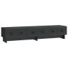 Meuble TV avec tiroir Noir 147 x 34,5 x 30 cm Bois d'ingénierie 623724623724