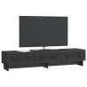 Meuble TV avec tiroir Noir 147 x 34,5 x 30 cm Bois d'ingénierie 623724623724