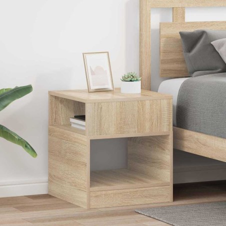Table d'appoint 2 pcs Chêne Sonoma 40,5 x 40 x 45 cm 623726623726