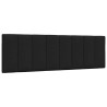 Coussin de tête de lit Hanko noir 160 cm tissu 623727623727