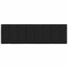 Coussin de tête de lit Hanko noir 160 cm tissu 623727623727