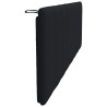 Coussin de tête de lit Hanko noir 160 cm tissu 623727623727