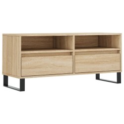 Meuble TV chêne sonoma 100x34,5x44,5 cm bois d'ingénierie 623738623738