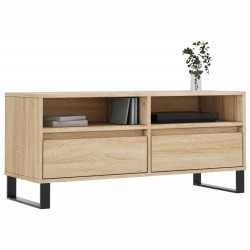 Meuble TV chêne sonoma 100x34,5x44,5 cm bois d'ingénierie 623738623738