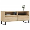 Meuble TV chêne sonoma 100x34,5x44,5 cm bois d'ingénierie 623738623738